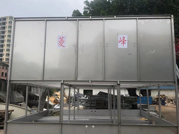 全钢冷却塔组装